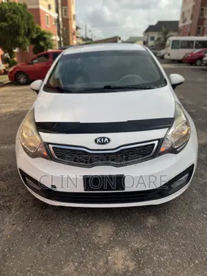 Kia Rio EX 4dr Sedan (1.6L 4cyl 6A) 2014 White