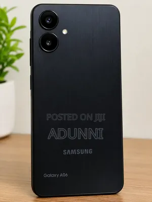 Samsung Galaxy A06 64 GB Black