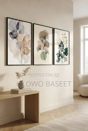 Earthy Elegance: Modern Abstract Wall Art