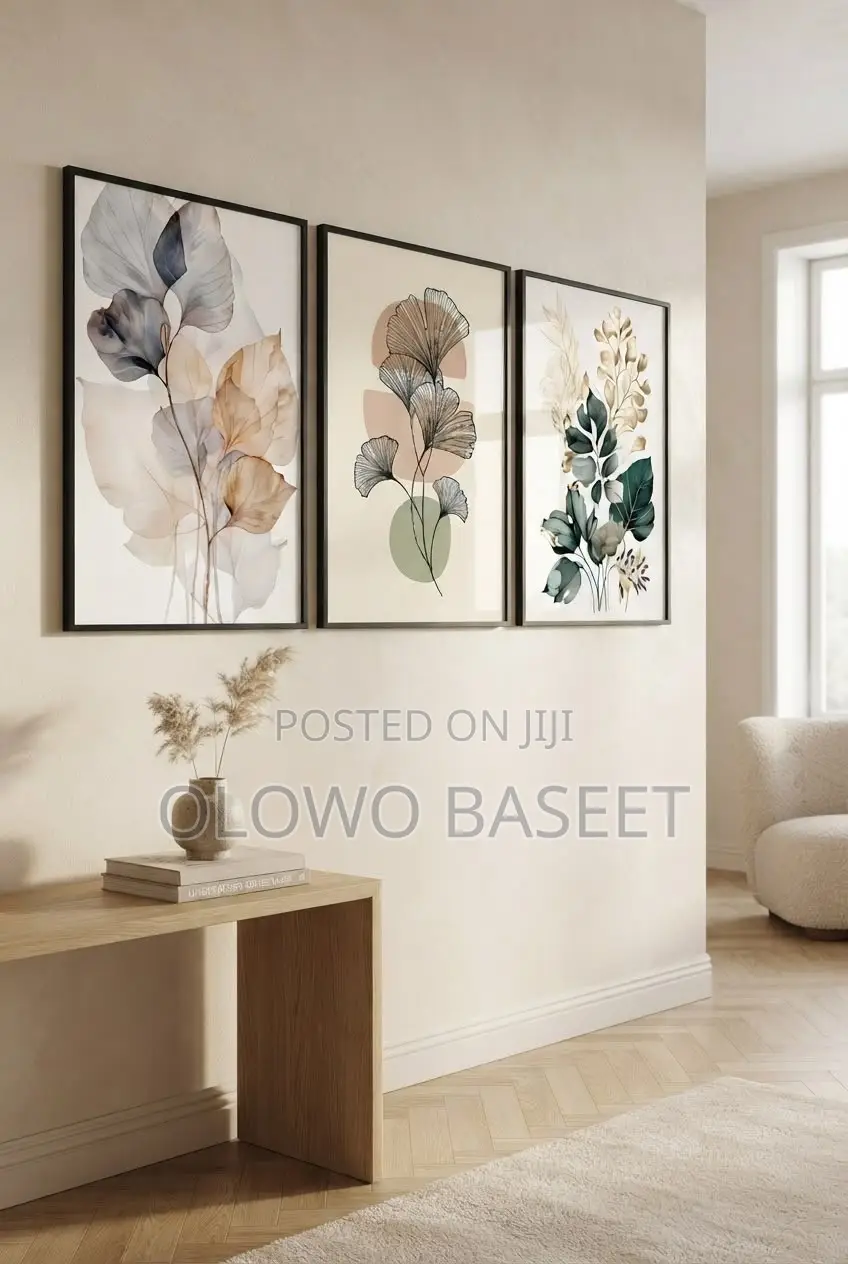 Earthy Elegance: Modern Abstract Wall Art