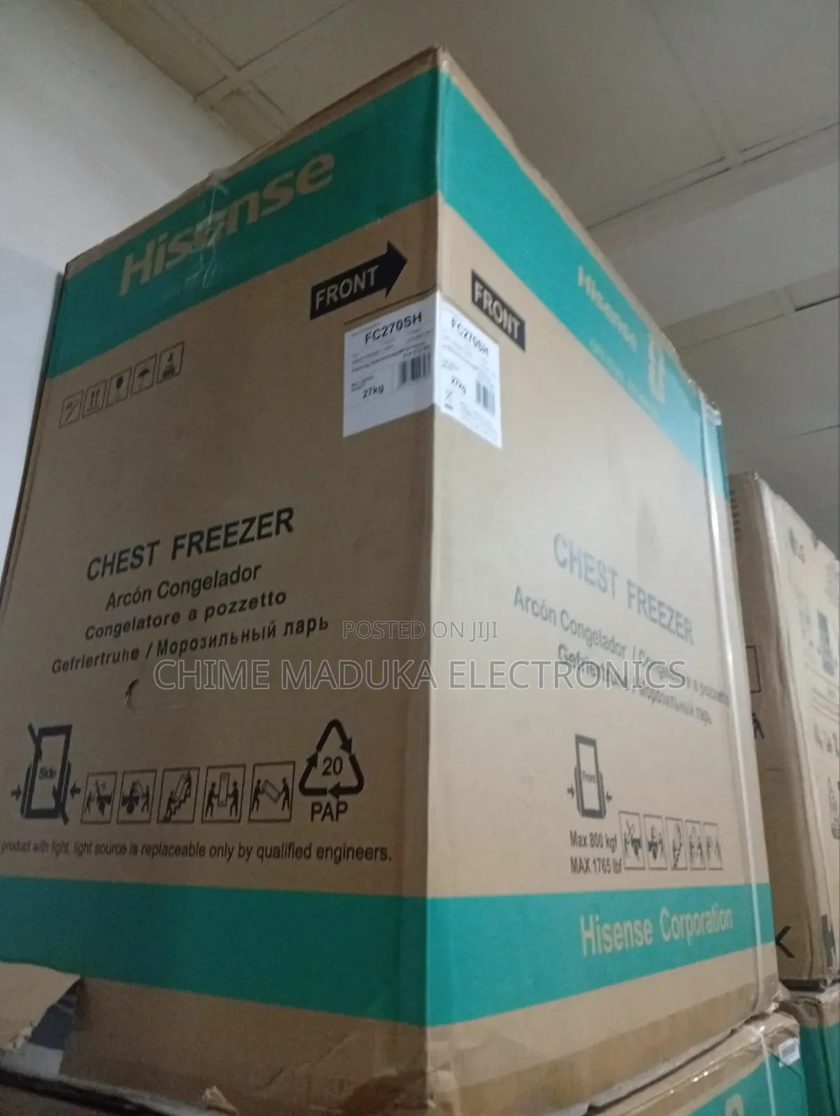 FC270SH Hisense Chest Freezer