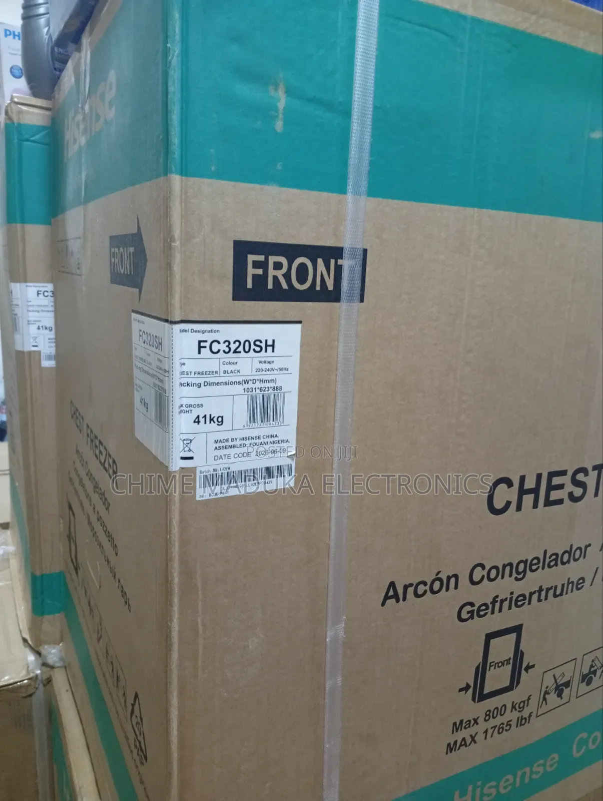FC320SH Hisense Chest Freezer