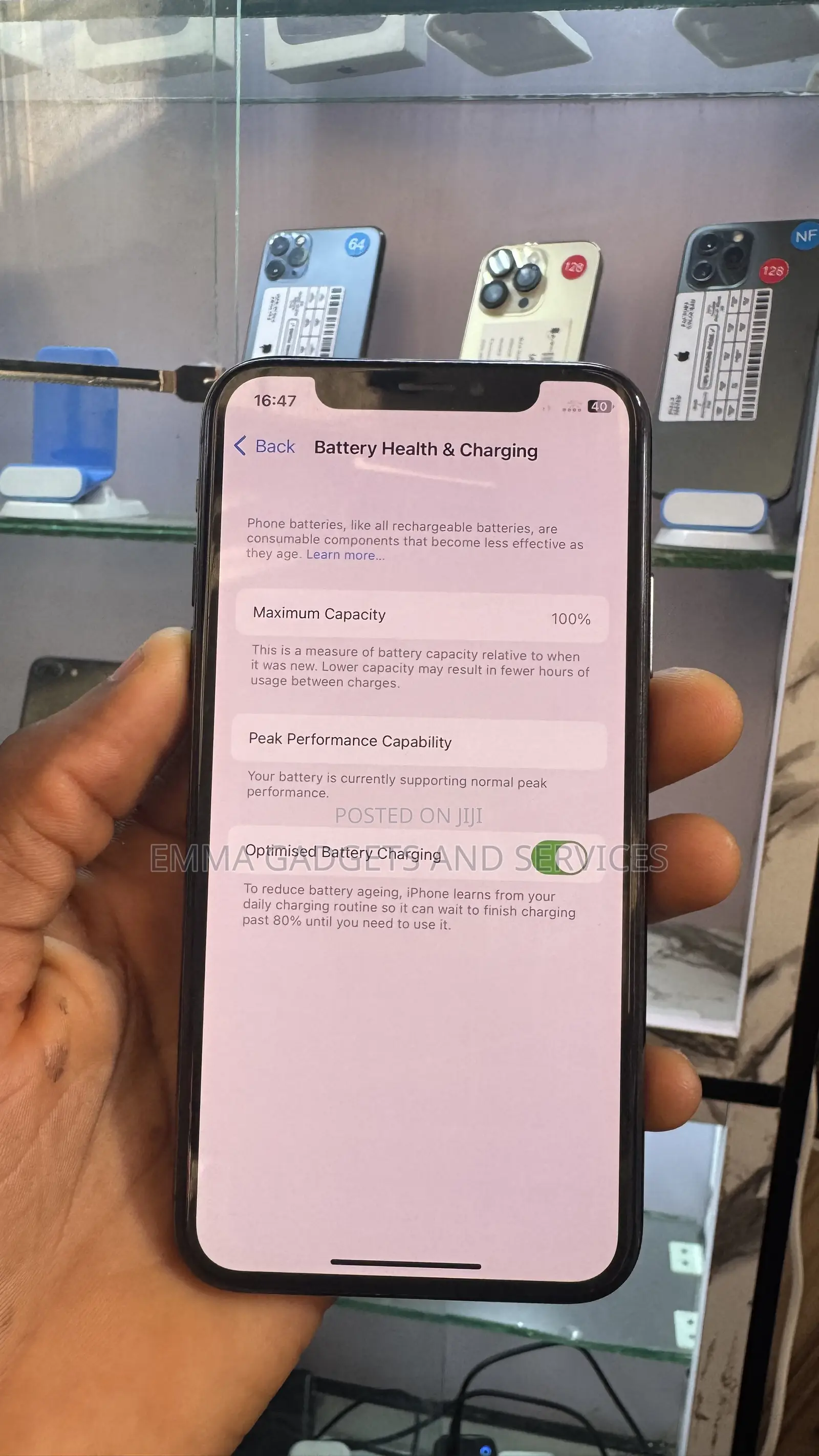 Apple iPhone X 64 GB Black