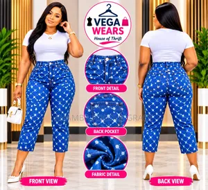 Vega Wears Trousers