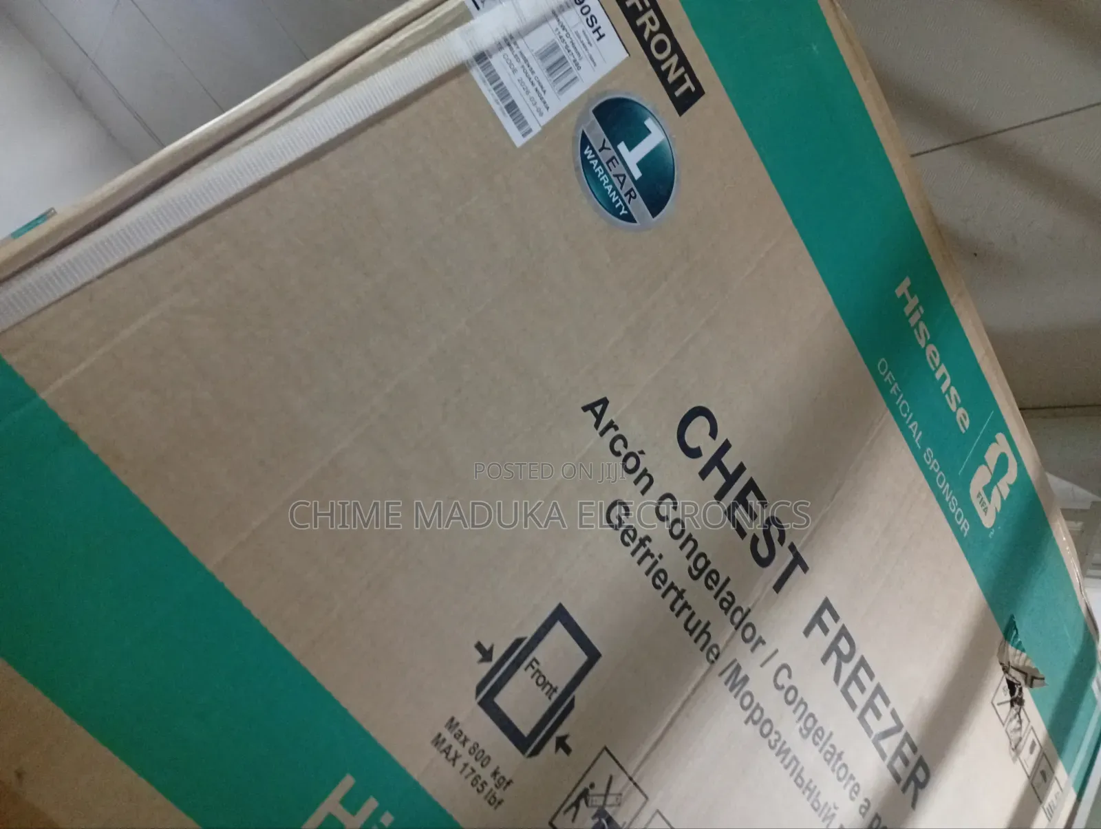 300 Litres Hisense Chest Freezer