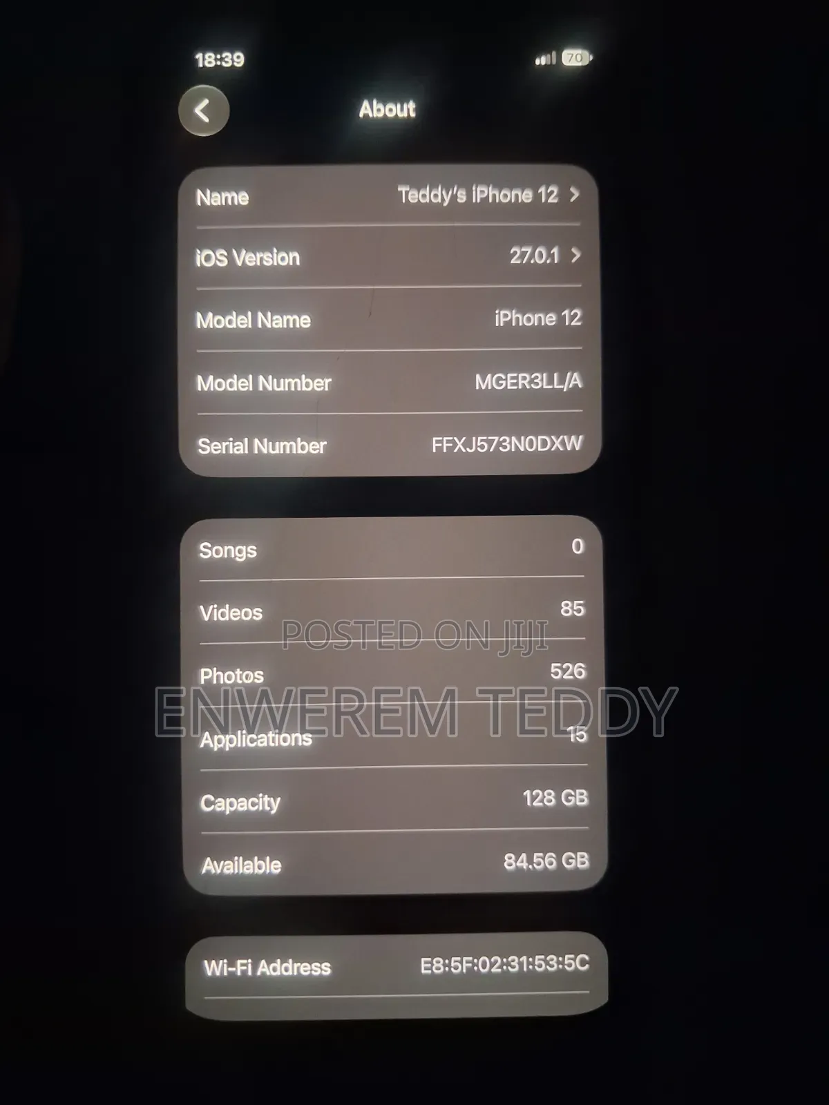 Apple iPhone 12 128 GB Blue