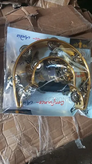 Quality Standard Double Ring Hand Tambo