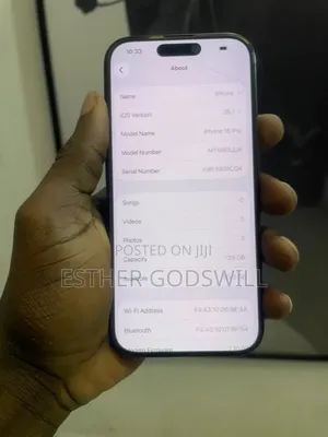 Apple iPhone 16 Pro 128 GB Black