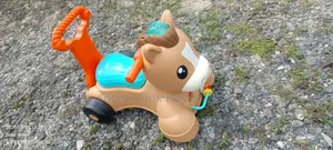 2 Kids Ride-on Toys – Horse Walker & Minnie Mouse Airplane (Used)
