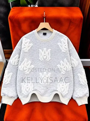 Available Stock Round Neck Long Sleeve