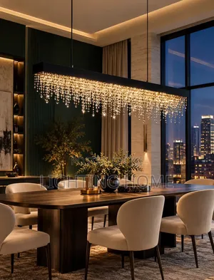 Led Crystal Pendant Light