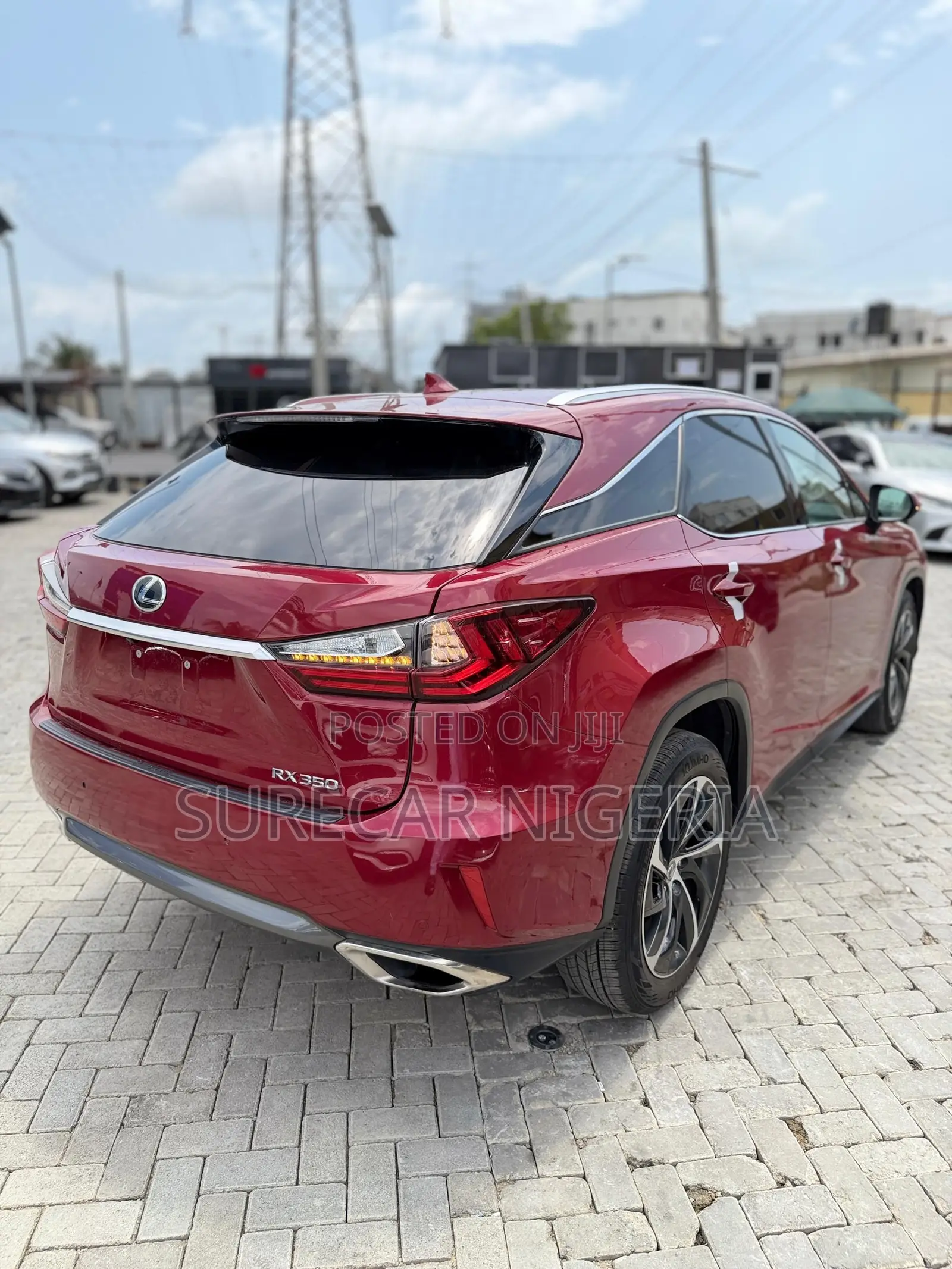Lexus RX 2016 Red