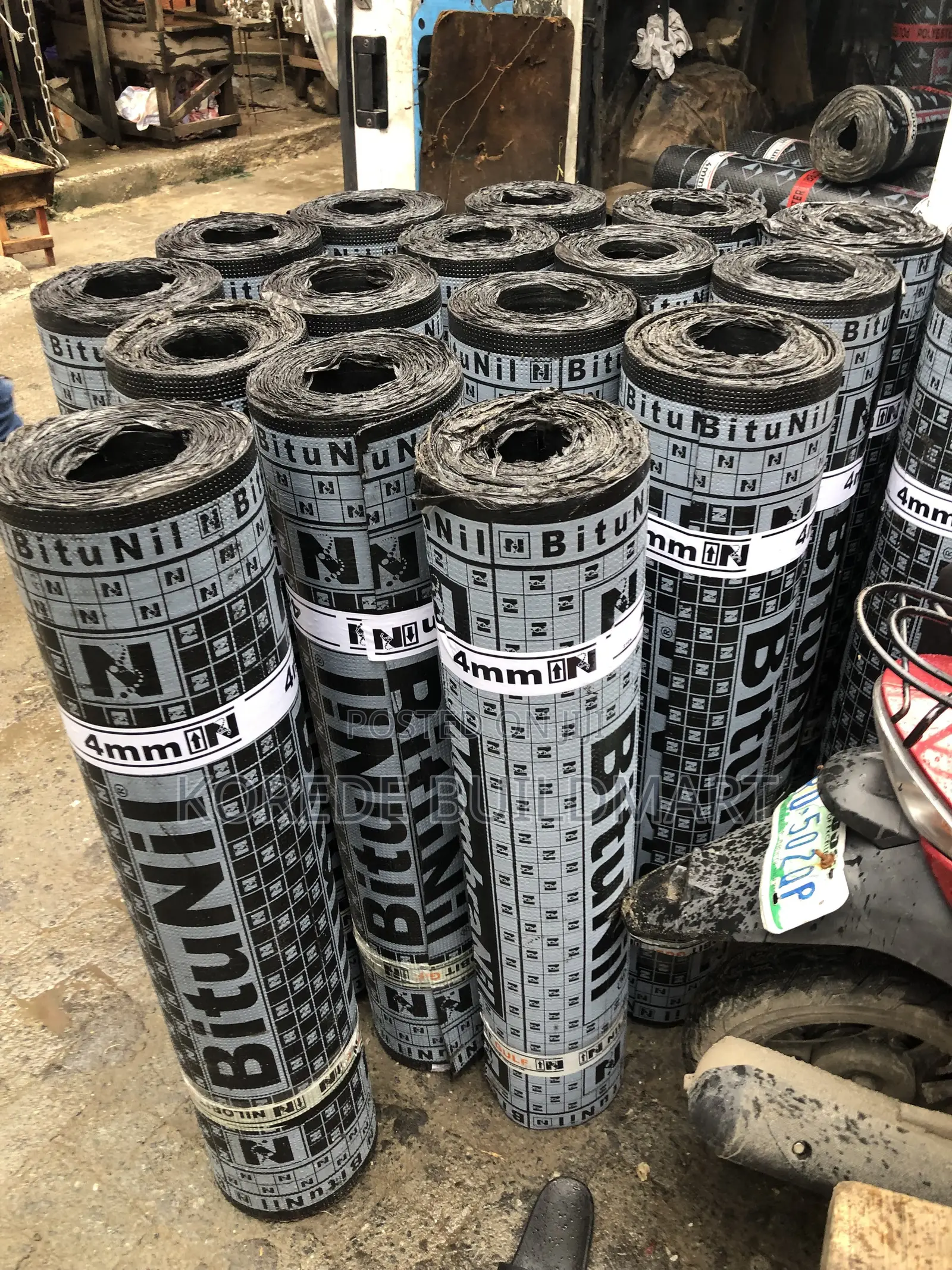4mm Bitunil Waterproofing Bituminous Felt Membrane