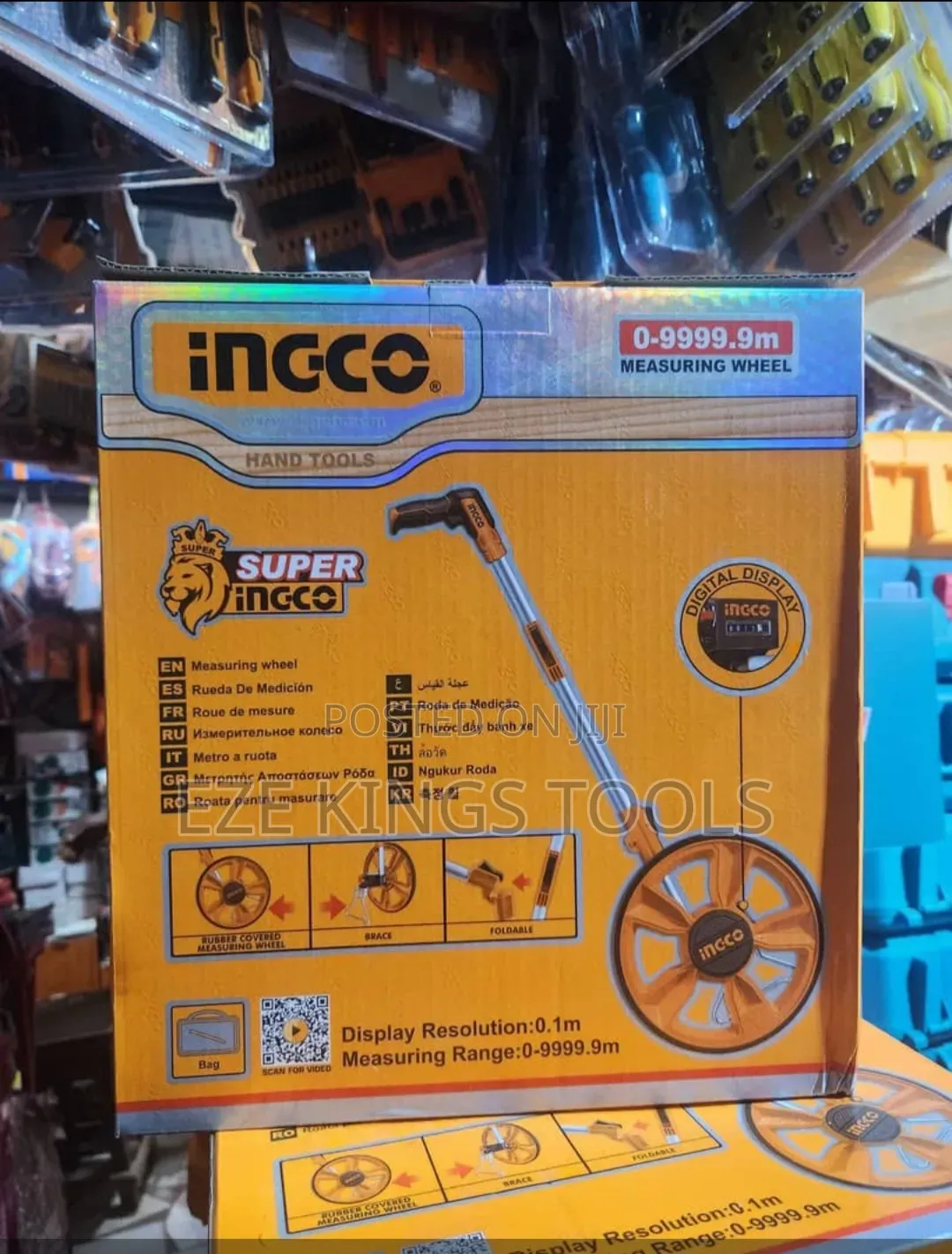 INGCO Digital Display Measuring Wheel