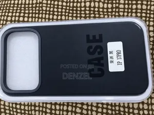 Blue Silicone iPhone Case With Apple Logo & Camera Protection