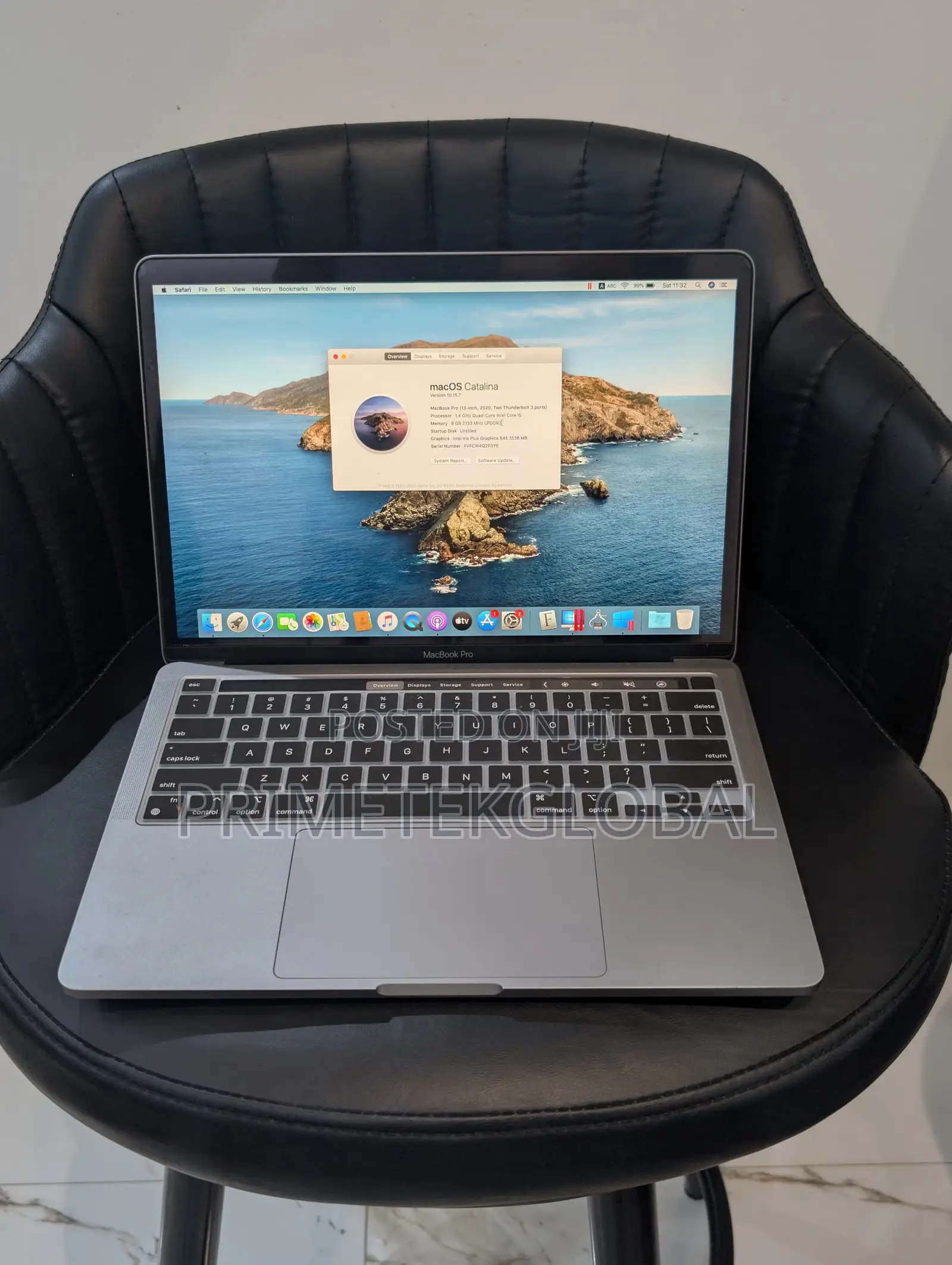 Laptop Apple MacBook Pro 2020 8GB Intel Core i5 SSD 512GB
