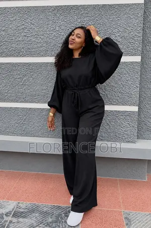 Black Linen Two Pieces