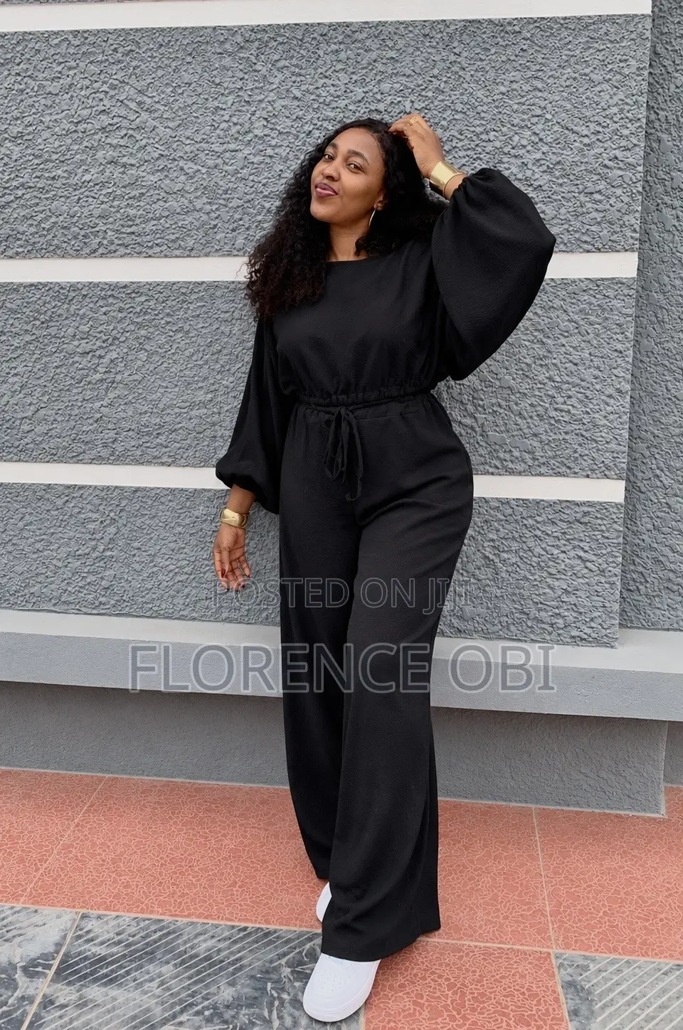 Black Linen Two Pieces