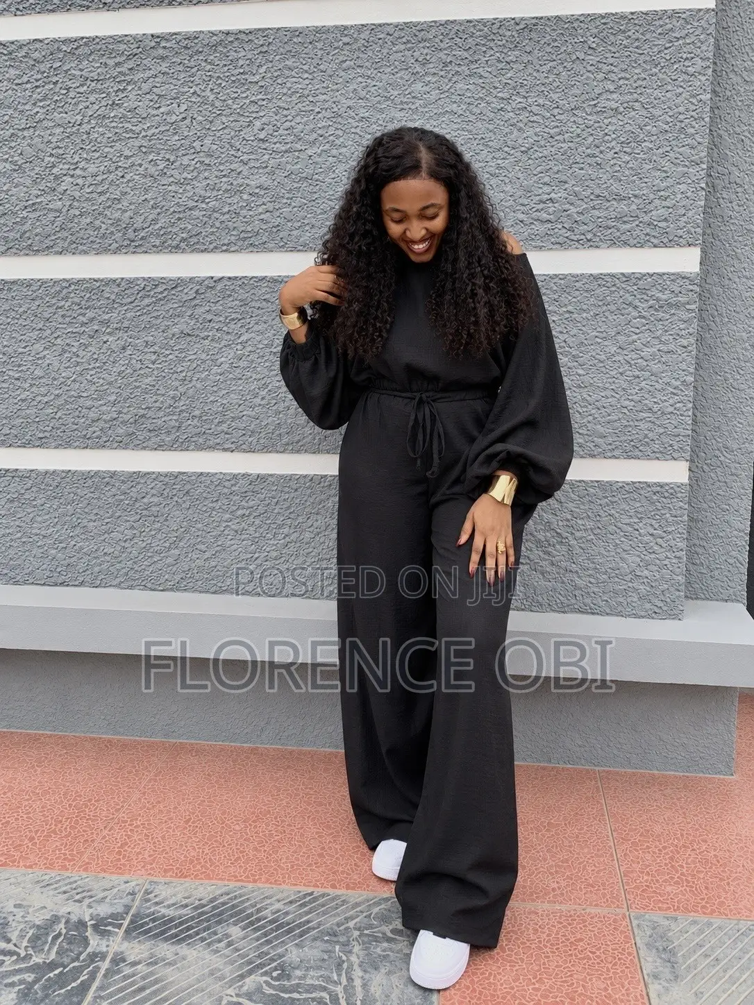 Black Linen Two Pieces