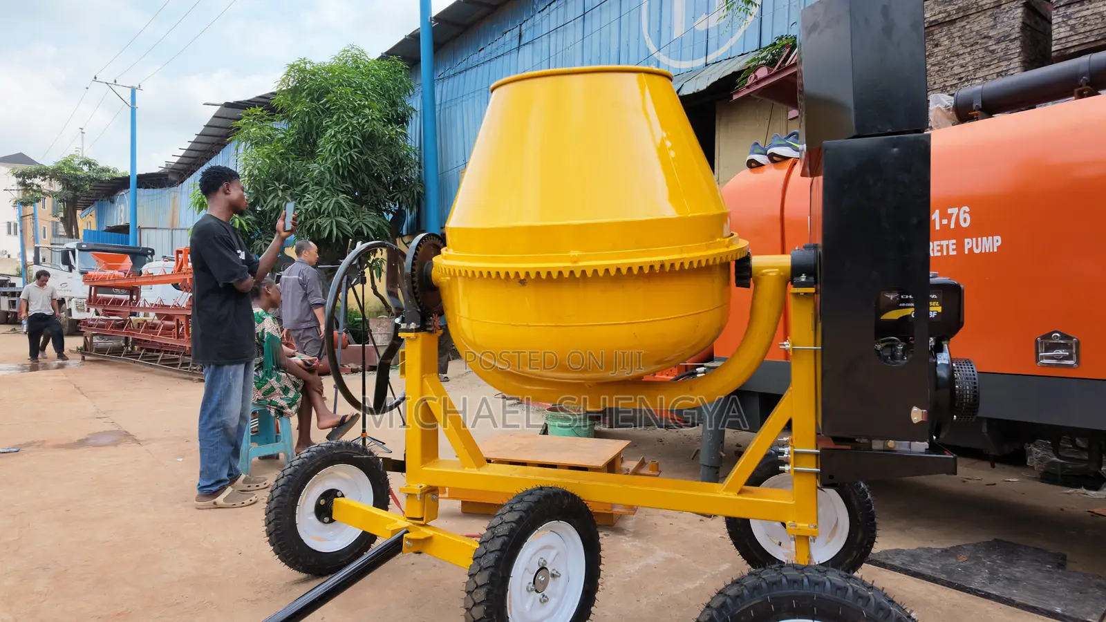 500L Concrete Pump