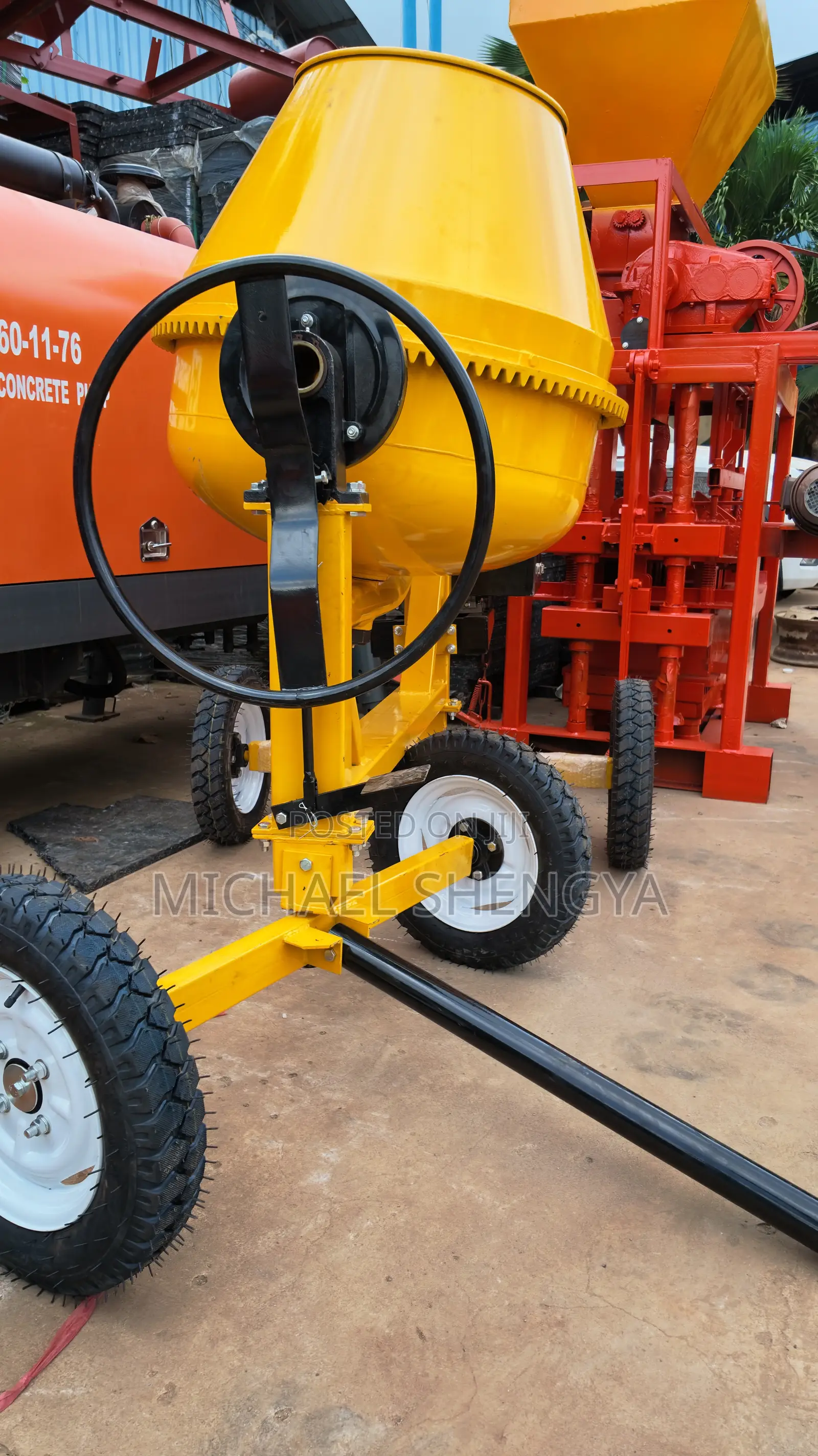 500L Concrete Pump