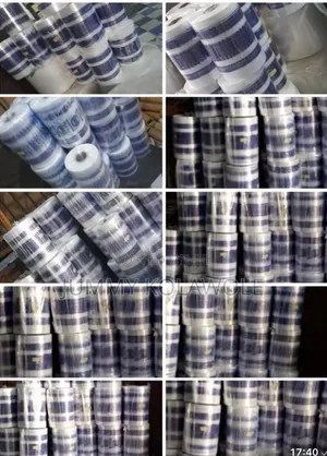 High Quality Polythene Product. Pure Water, Bread Wrapper, Packing