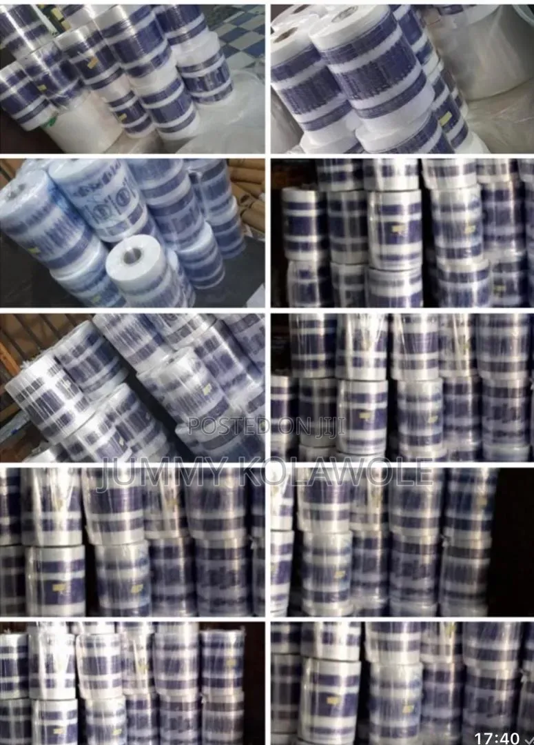High Quality Polythene Product. Pure Water, Bread Wrapper, Packing