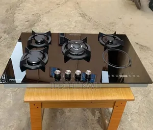 Original Polystar Built-in Premium Luxury 4+1 With Timer Gas Cooker