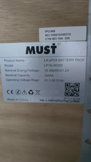 Must Lifepo4 Battery Lithium Batteries