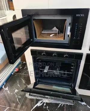 Original HICEL Inbuilt Cabinet Gas & Electric Oven & Inbuilt Microwave