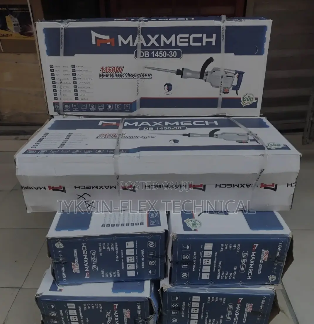 Maxmech Demolition Hammer 1450w