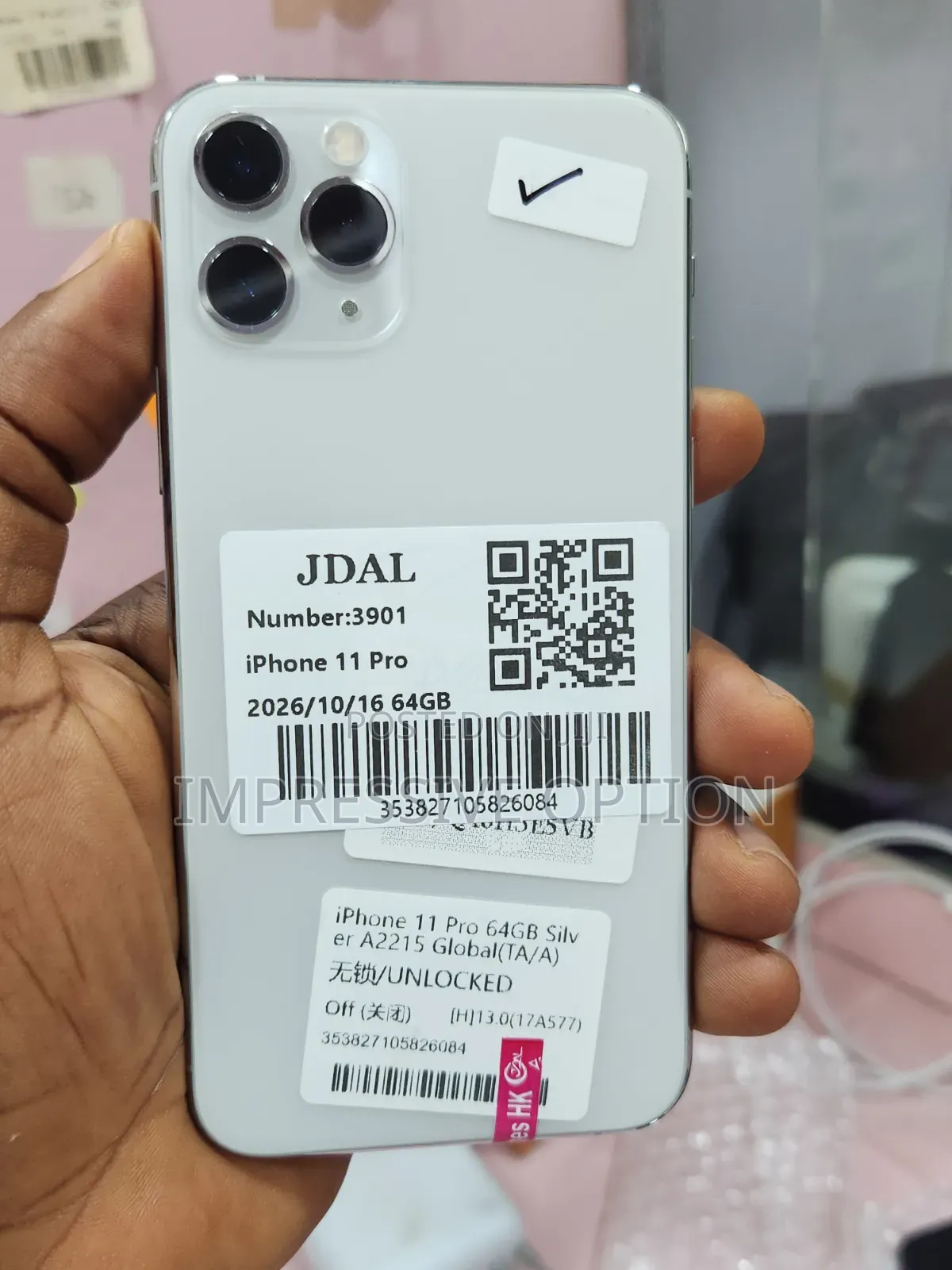 Apple iPhone 11 Pro 64 GB Silver