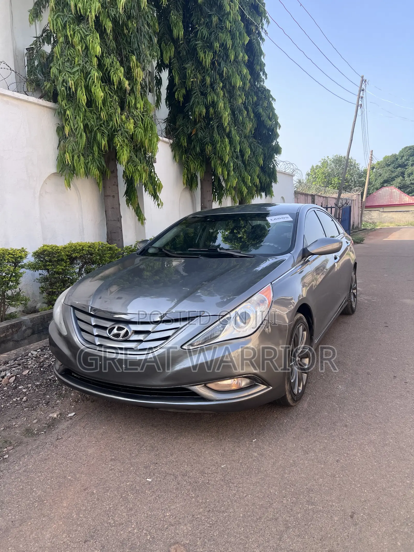 Hyundai Sonata 2011 Gray