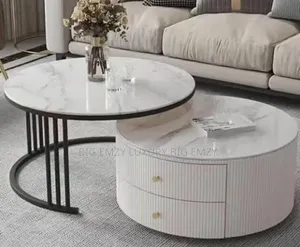 Ceramic Top Modern Center Table.