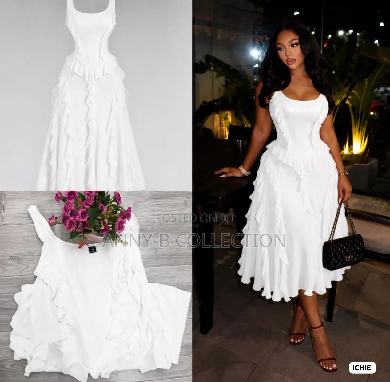 Ladies Mesh Dinner Dress