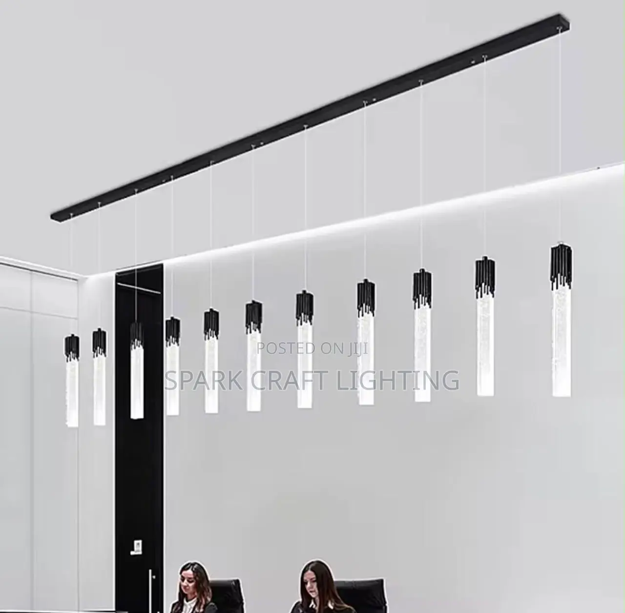 Dining | Kitchen Chandelier Modern 11-Drop LED Pendant Chandelier