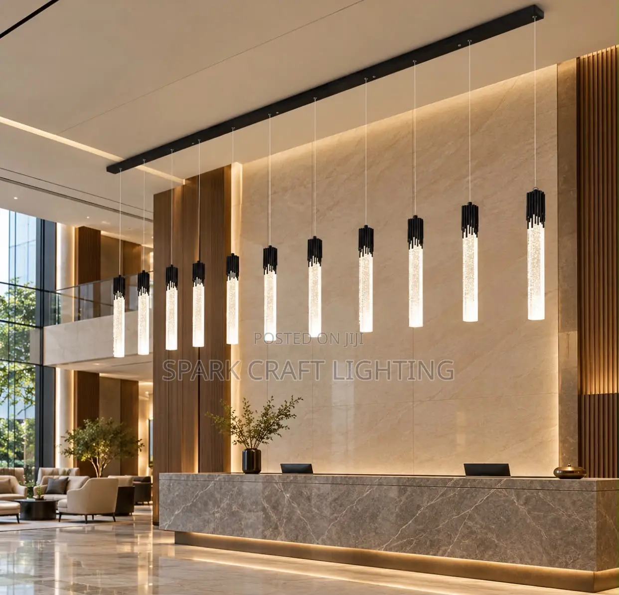 Dining | Kitchen Chandelier Modern 11-Drop LED Pendant Chandelier