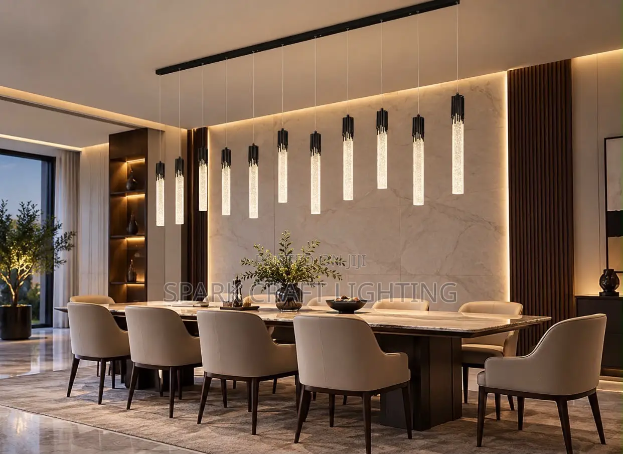 Dining | Kitchen Chandelier Modern 11-Drop LED Pendant Chandelier