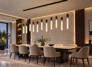 Dining | Kitchen Chandelier Modern 11-Drop LED Pendant Chandelier