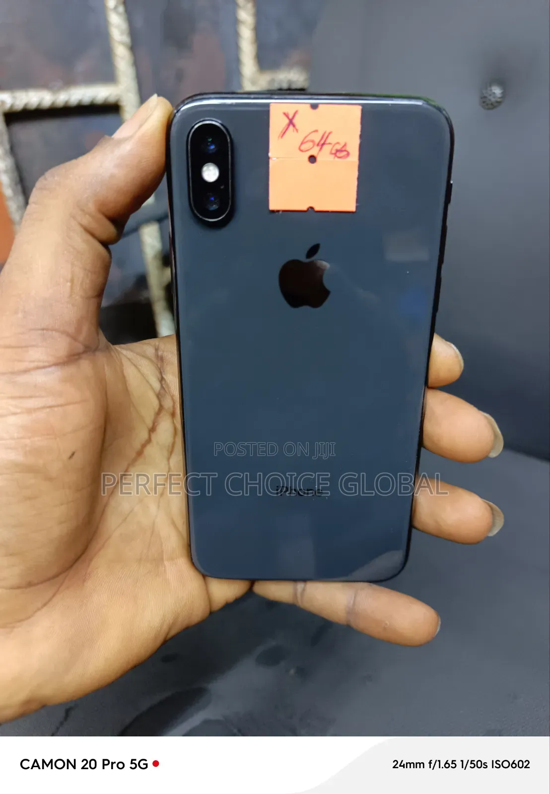 Apple iPhone X 64 GB Black