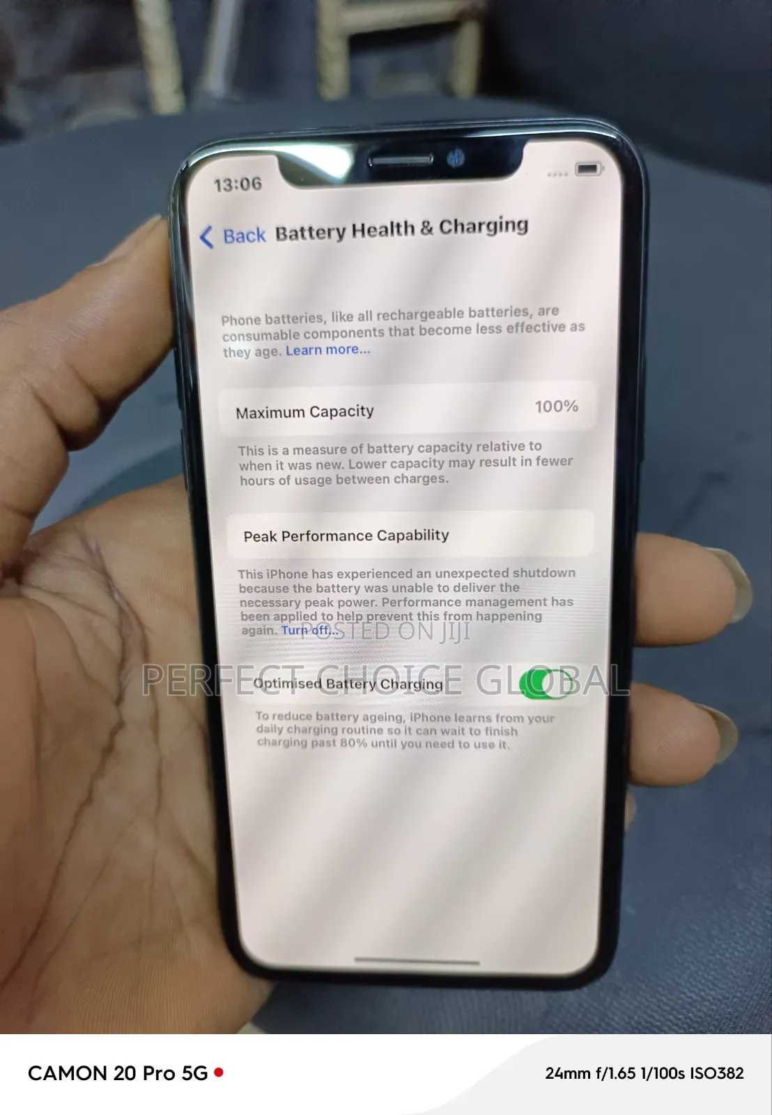 Apple iPhone X 64 GB Black