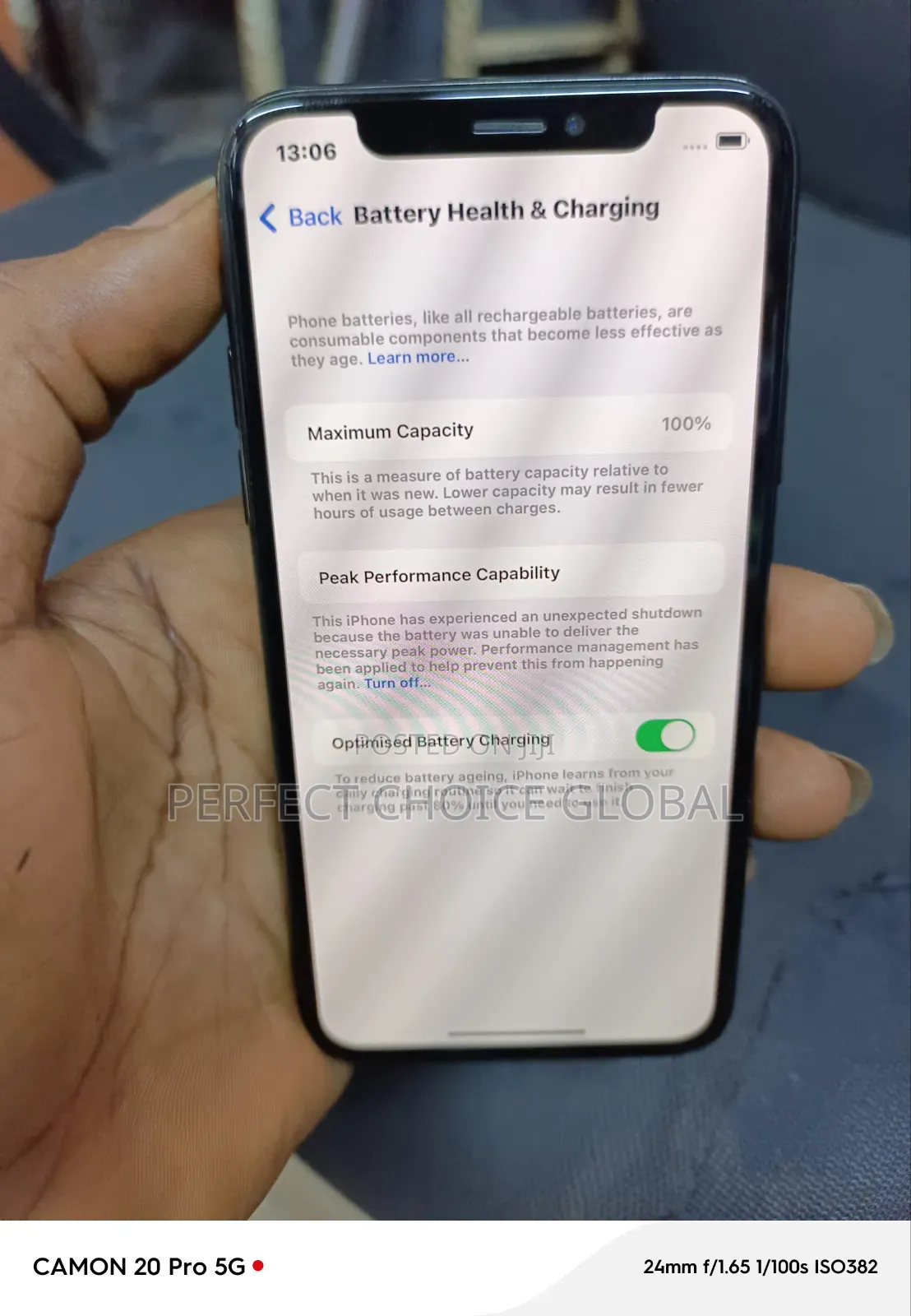 Apple iPhone X 64 GB Black