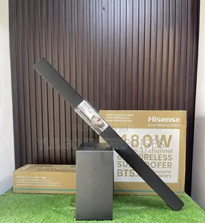Hisense Wireless Sound Bar and Subwoofer