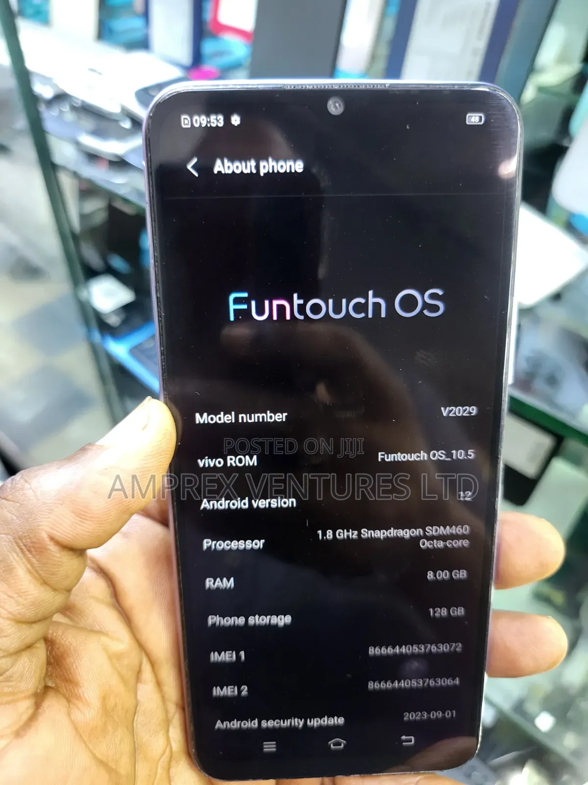 Vivo Y20 64 GB Blue