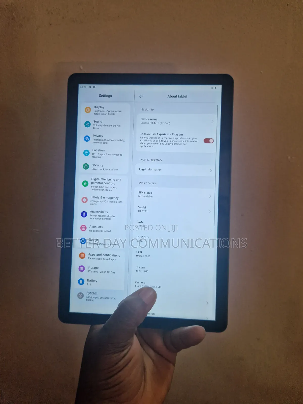 Lenovo Tab M10 Plus (3rd Gen) 32 GB Gray