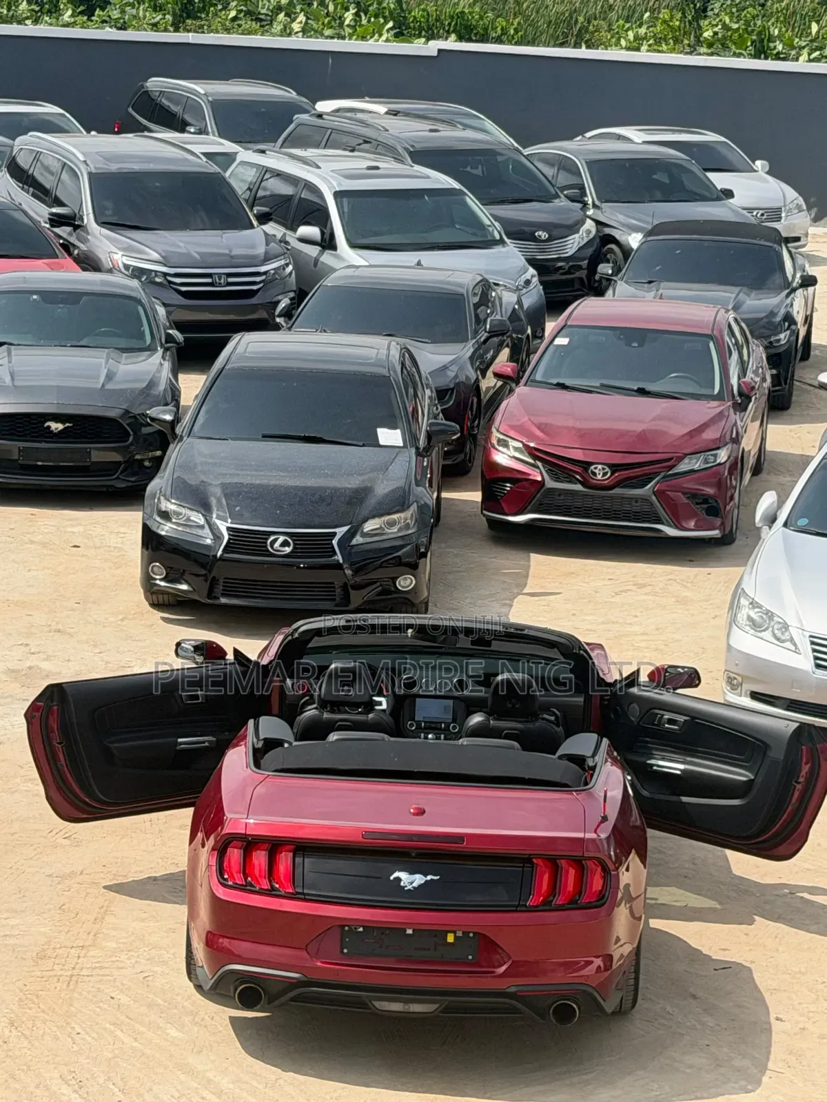 Ford Mustang 2019 Red