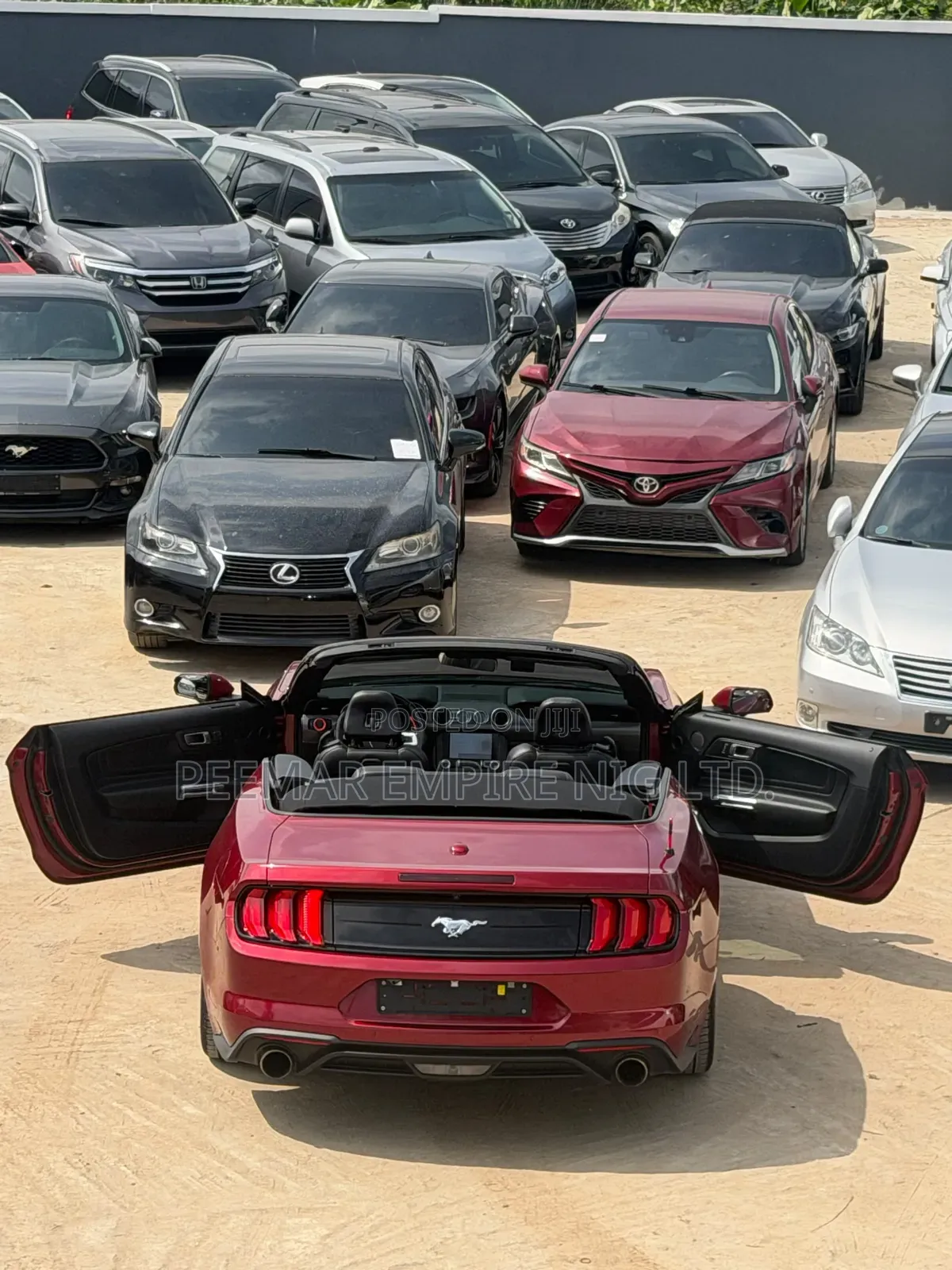 Ford Mustang 2019 Red