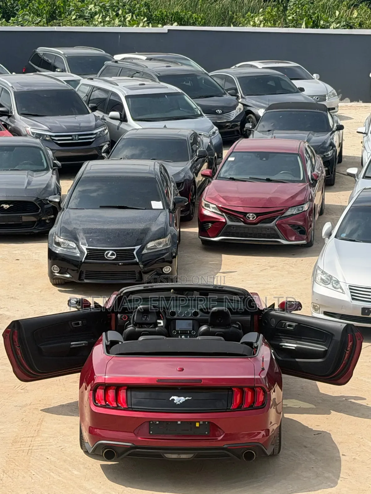 Ford Mustang 2019 Red