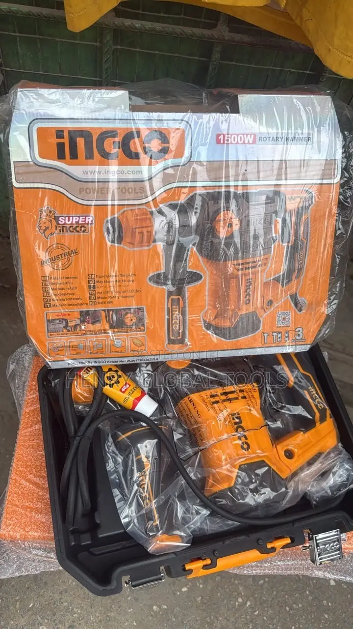 INGCO 1500W Rotary Hammer Drill