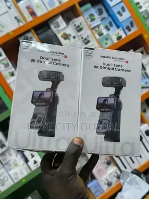 Luna Insta360 Action Pocket Camera Ultra Dual-Lens 8K Gimbal Standard